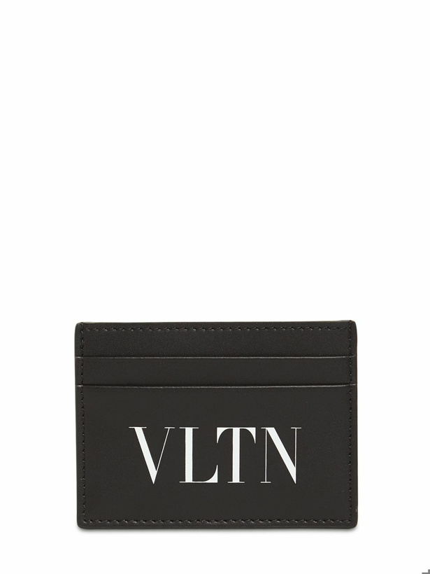 Photo: VALENTINO GARAVANI - Vltn Leather Card Holder