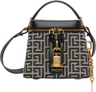 BALMAIN Black Pulse Vanity Bag