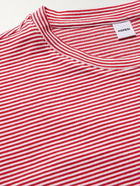 ASPESI - Striped Cotton-Jersey T-Shirt - Red - XS