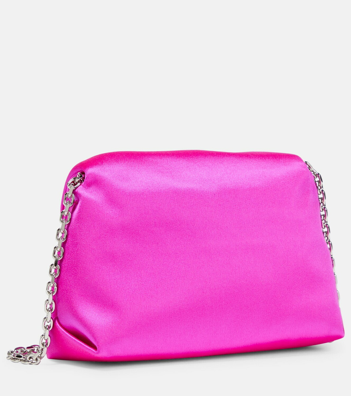 Roger Vivier Bouquet embellished satin shoulder bag Roger Vivier