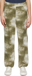 Dime Off-White Polyester Lounge Pants