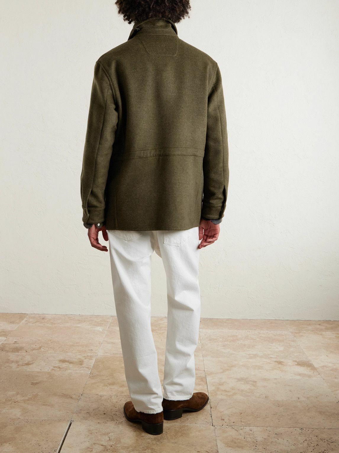 Ralph Lauren Purple label - Ripley Wool and Cashmere-Blend Jacket - Green