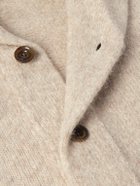Hartford - Shawl-Collar Knitted Cardigan - Neutrals