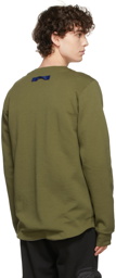 adidas Originals Reversible Khaki Baseball Long Sleeve T-Shirt