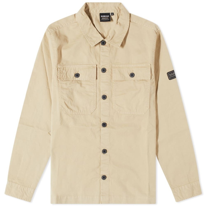 Photo: Barbour Men's International Adey Overshirt in Oyster