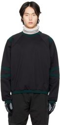 _J.L - A.L_ Black Paneled Sweatshirt