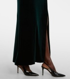 Galvan Vanitas velvet gown