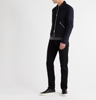 Paul Smith - Slim-Fit Suede Blouson Jacket - Blue