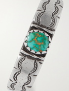 PEYOTE BIRD - Cheyenne Sterling Silver Turquoise Cuff