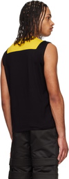 Olly Shinder SSENSE Exclusive Black & Yellow Buddelkiste Tank Top
