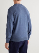 Brunello Cucinelli - Virgin Wool, Cashmere and Silk-Blend Sweater - Blue