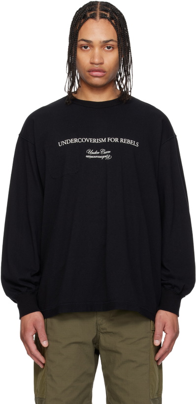 Photo: UNDERCOVER Black UP1F4807 T-shirt