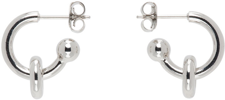 Photo: Justine Clenquet Silver Ethan Earrings