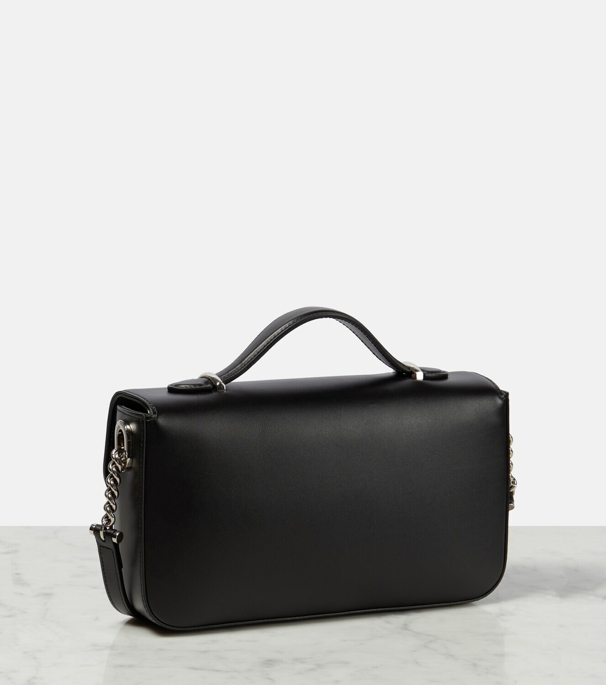 【関税&送料込】Gucci Black Leather Small Petite Gg Handbag Gucci - Petite GG mini leather shoulder bag black - The Corner