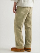 Visvim - Field Straight-Leg Garment-Dyed Cotton-Twill Trousers - Neutrals