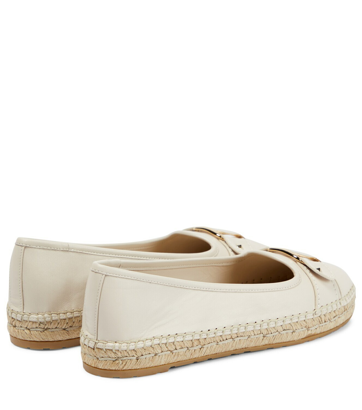 Ferragamo - Vara leather espadrilles