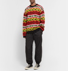 McQ Alexander McQueen - Logo-Jacquard Cotton Sweater - Multi