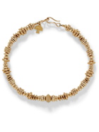Peyote Bird - Imprint Gold-Plated Beaded Bracelet