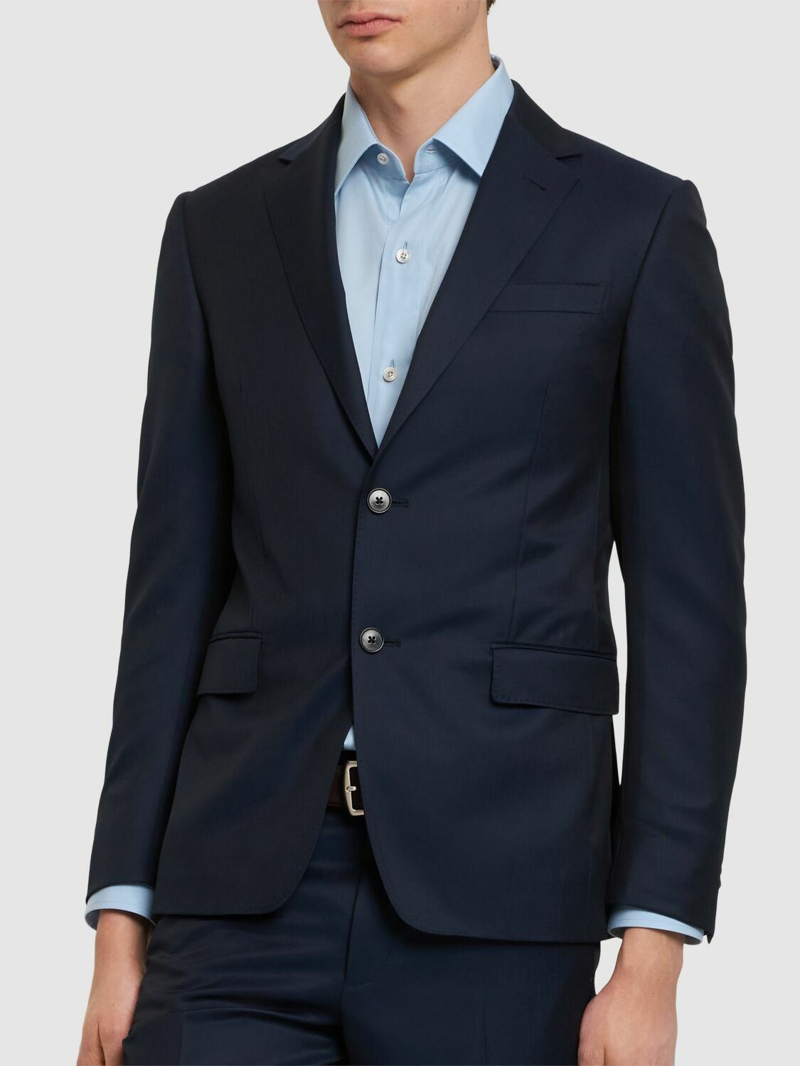 ZEGNA Wool & Mohair Tailored Suit