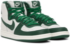 Nike Green & Off-White Terminator High Sneakers