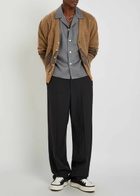 Second Layer Primo Baggy Woven Trousers Black