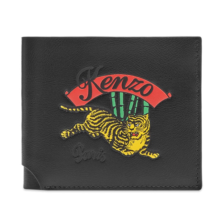 Photo: Kenzo Jumping Tiger Leather Billfold Wallet