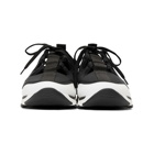 Marni Black and White Ghillie Sneakers