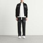 ANNIE HOOD Men's College Track Jacket in Black