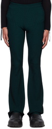 Dion Lee Blue Angled Lounge Pants