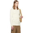 LEMAIRE Off-White Long-Sleeve T-shirt