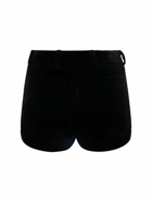 ETRO - Velvet Mini Shorts