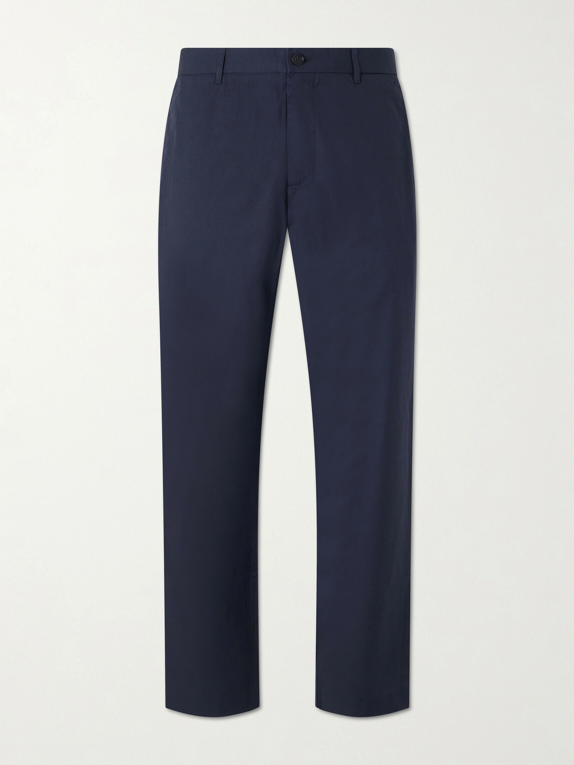 NN07 - Brendan 10042 Straight-Leg Organic Cotton-Blend Chino - Blue
