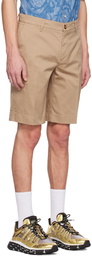 Versace Beige Palazzo Shorts