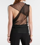 Sportmax Geranio asymmetric top