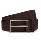 HUGO BOSS - 4cm Full-Grain Leather Belt - Brown