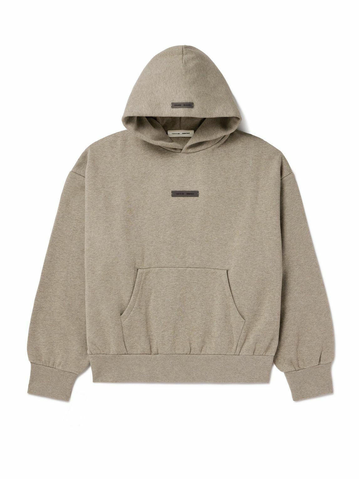 【送料&関税込】Fear of God bound Hoodie Fear of God ESSENTIALS Gray & Black Bonded Hoodie Fear Of