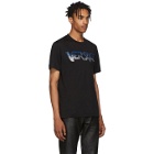Versace Black Embroidered Logo T-Shirt