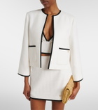 Valentino Cotton tweed jacket