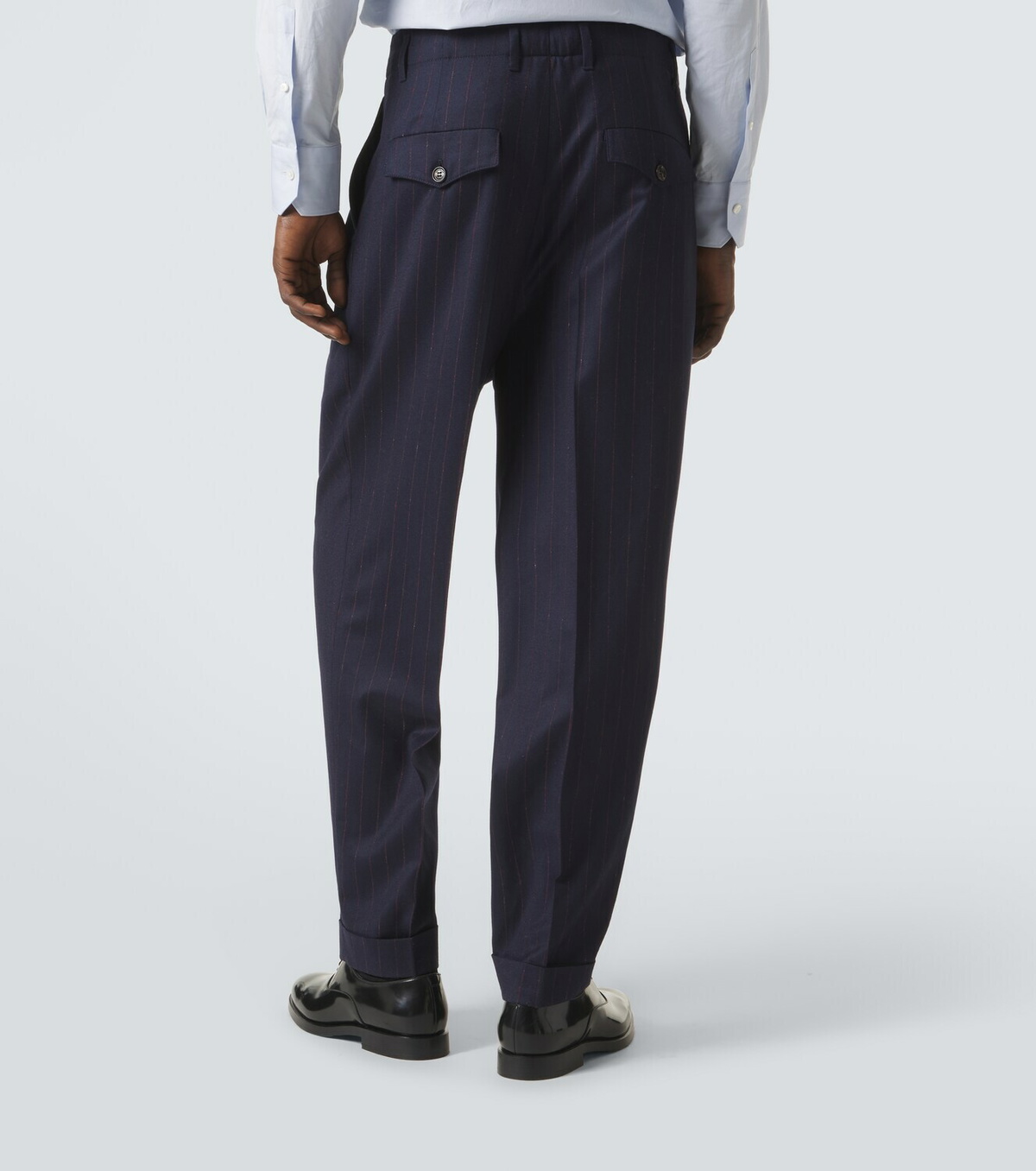 Brunello Cucinelli Pinstripe virgin wool suit