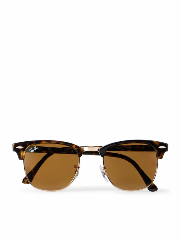 Ray-Ban RB3670 Chromance Polarized Brown Classic + Gold Frame Ray-Ban Chromance Brown Square Unisex Sunglasses RB3670CH  main image 2