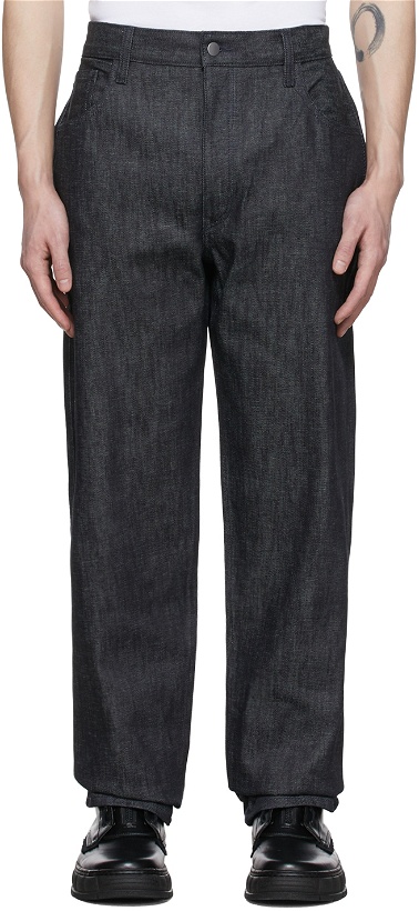 Photo: non Black Relaxed Jeans