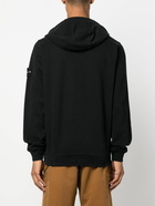 STONE ISLAND - Logo Cotton Hoodie