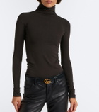 Gucci Jersey turtleneck top