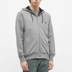 Paul Smith Men's Zebra Zip Hoody in Grey Marl