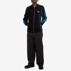 Needles Men's Velour RC Track Jacket in Black