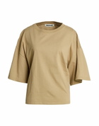 Darkpark Womens T-shirt in Beige