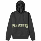 Pleasures Men's Latex Logo Hoody in Black