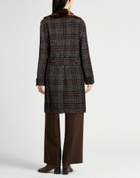 Tagliatore Womens Coat Chocolate in Brown