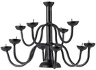 Gohar Black Taper Candelabra