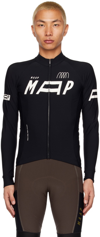 Photo: MAAP Black Adapt Pro Fit Long Sleeve T-Shirt
